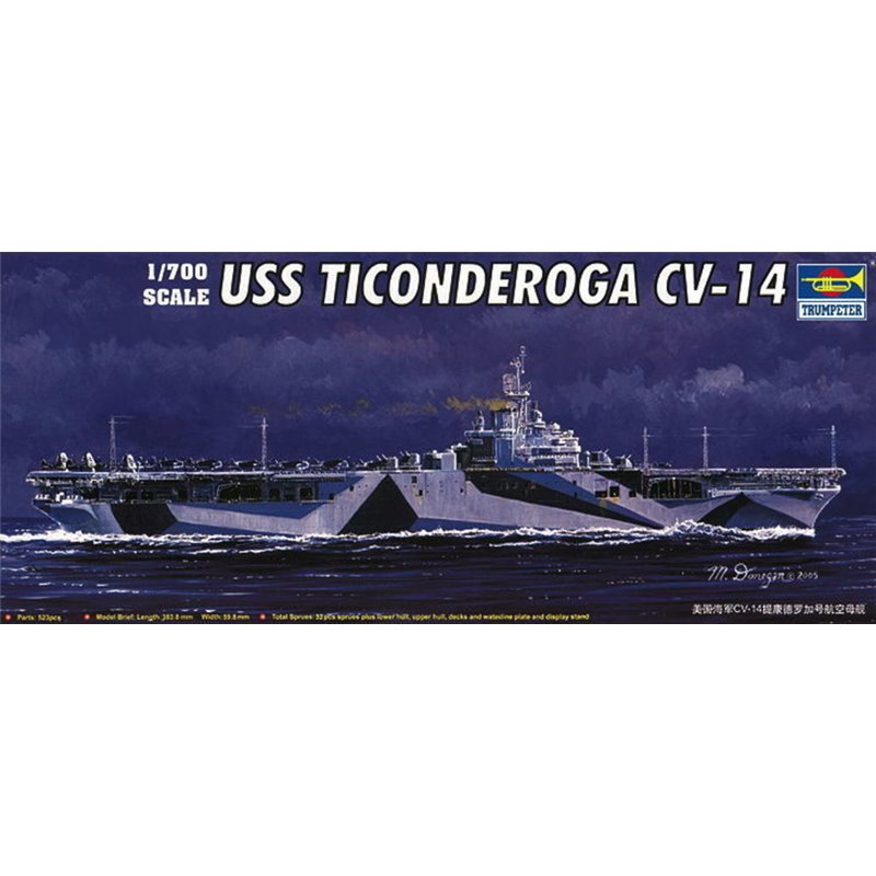 USS Ticonderoga CV-14