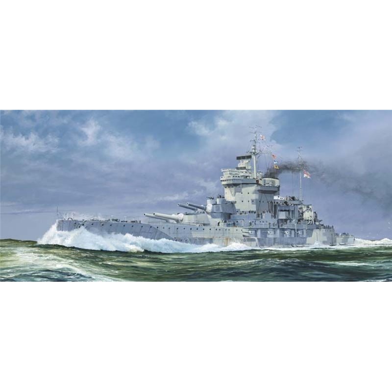 HMS Warspite 1942