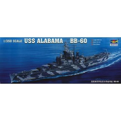 Maqueta de barco Trumpeter 1/350  USS Alabama BB-60