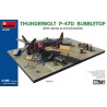 Miniart 1/48 Thunderbolt P-47D Bubbletop With Base and Accessories