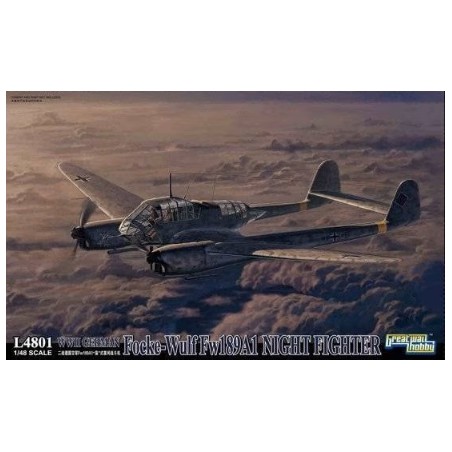 Great Wall Hobby 1/48 WWII German Focke-Wulf Fw189A-1 Nacht Jager