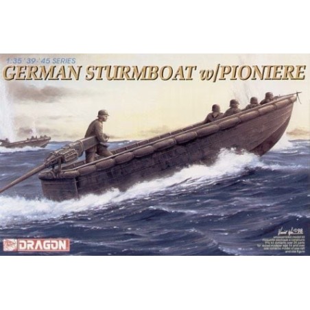 Dragon 1/35 German Sturmboat w/Pioniere