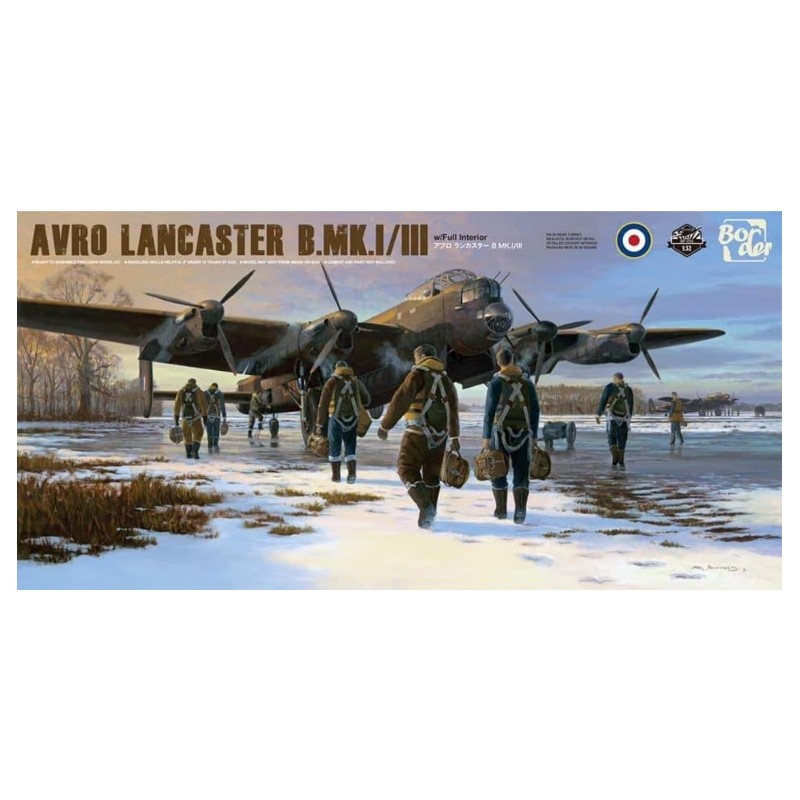 Border Models 1/32 Avro Lancaster B.MK I/III Full Interior