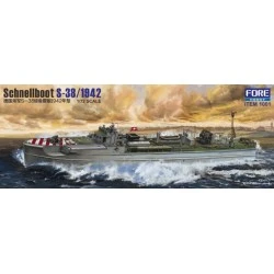 Maqueta Fore Hobby 1/72 German Navy Schnellboat S-38