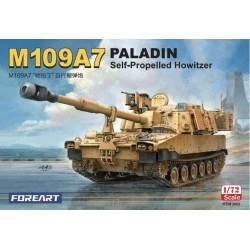 Maqueta M109A7 Paladin 1/72, Howitzer autopropulsado, Forehobby