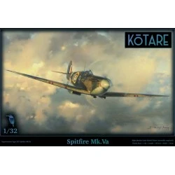 Maqueta detallada Spitfire Mk.Va 1/32 de Kotare disponible en Robotines