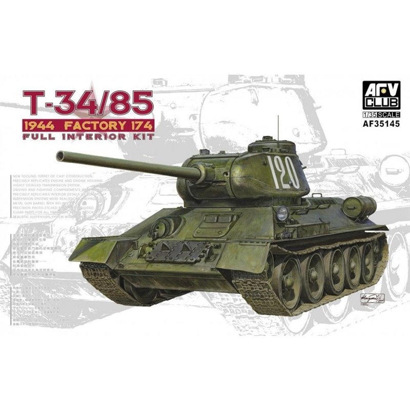 T34/85 Model 174 Factory(Full interiorKi