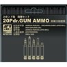 British 20 pdr ammo set