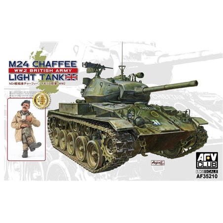 M24 Chaffee tank WW 2 British Army versi