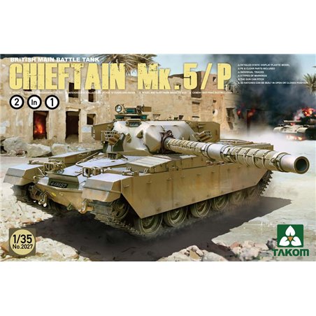 British Main Battle Tank ChieftainMk.5/P