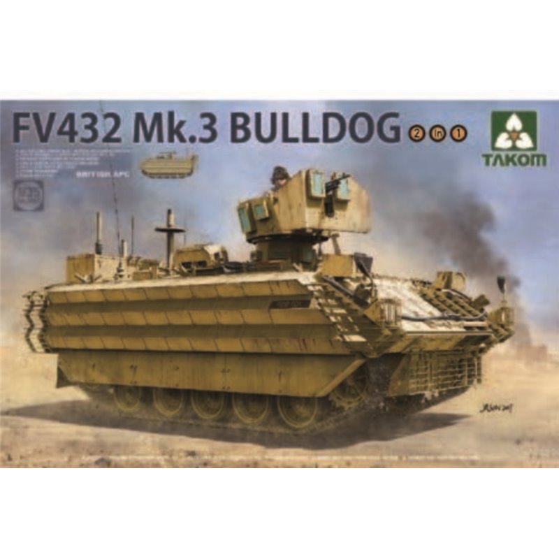 British APC FV432 Mk.3 Bulldog 2 in 1