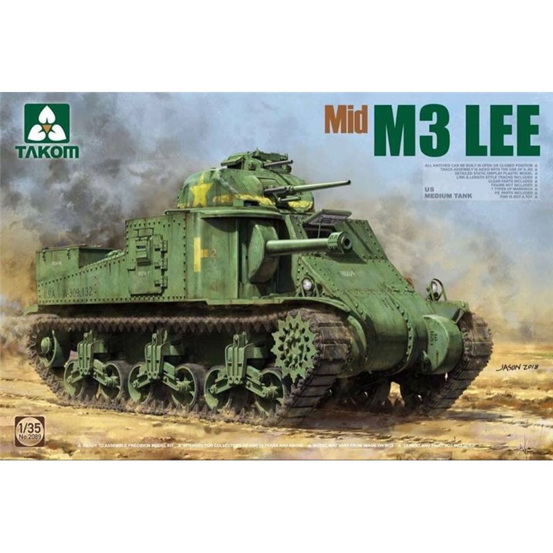 US Medium Tank M3 Lee Mid