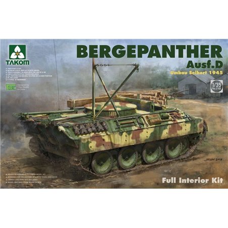 Bergepanther Ausf.D Umbau Seibert 1945 production w/full interior