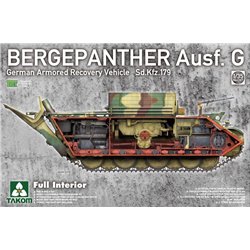 Bergepanther Ausf.G German Armored Recovery Vehicle Sd.Kfz.179 w/full inter