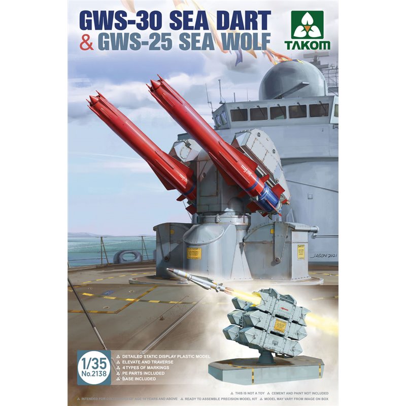 GWS-30 SEA DART & GWS-25 SEA WOLF