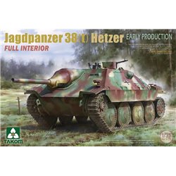 Jagdpanzer 38(t) Hetzer EARLY PRODUCTION w/FULL INTERIOR