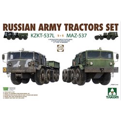 Russian Army Tractors KZKT-537L & MAZ537 1+1