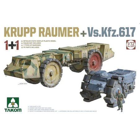 Krupp Räumer +Vs.Kfz.617