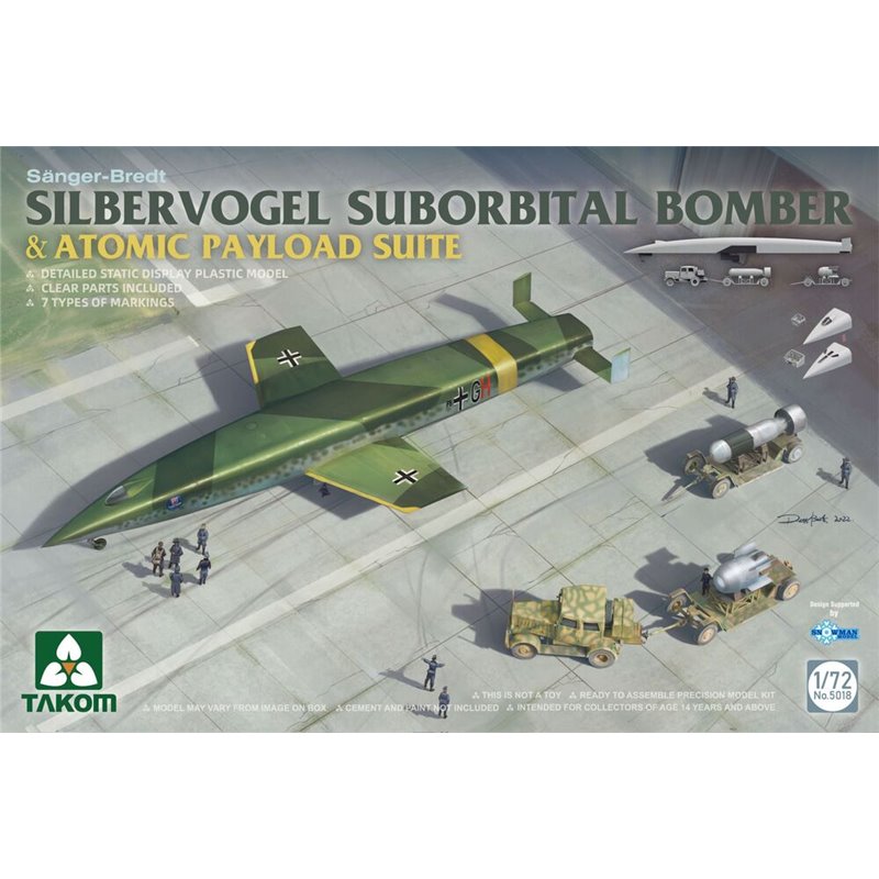 SILBERVOGEL SUBORBITAL BOMBER & ATOMIC PAYLOAD SUITE