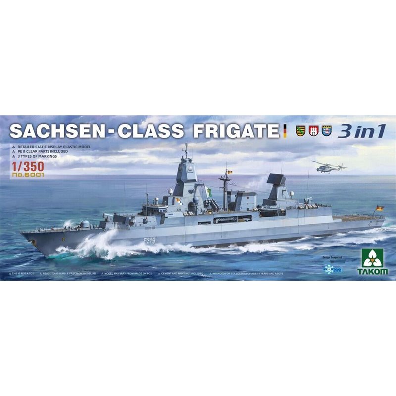 Sachsen-Class Frigate 3 in 1