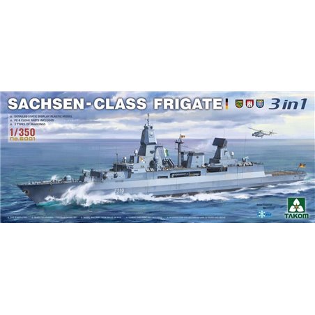 Sachsen-Class Frigate 3 in 1