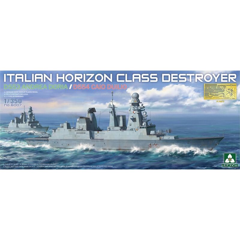 ITALIAN HORIZON CLASS DESTROYER D553 ANDREA DORIA / D554 CAIO DUILIO