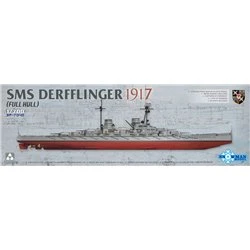 SMS Derfflinger 1917(Full Hull) w/metal barrels 8pcs