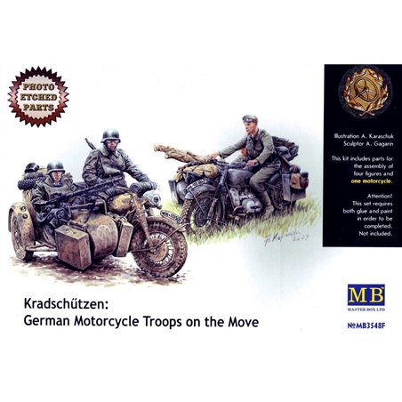 Kradschutzen: Ger. motorcycle troops