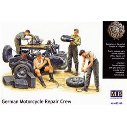 German Motorcycle repair team