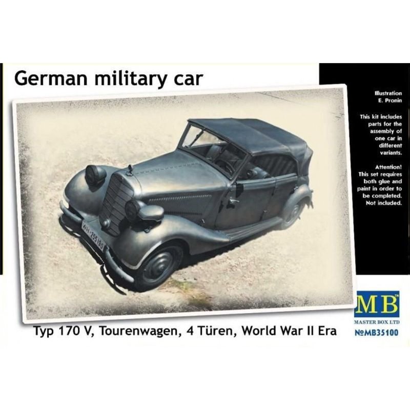 Germ. military car Typ 170V Tourenwagen