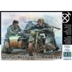 German motorcyclists, WWII era