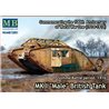 Mk I MaleBritish tank,Somme battle1916