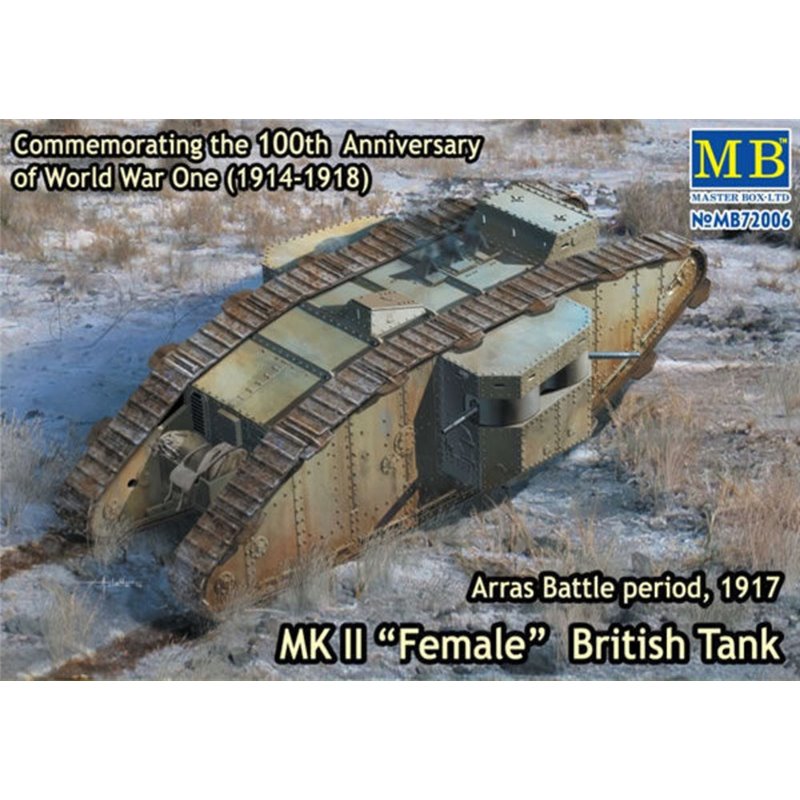 Mk II Female British tank.Arras Battle