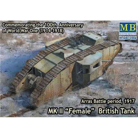 Mk II Female British tank.Arras Battle