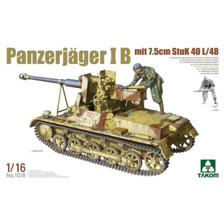 Panzerjäger I B mit 7,5cm StuK 40 L/48