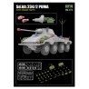 Rye Fiel Model 1/35 Sd.Kfz.234/2 PUMA with Engine Parts