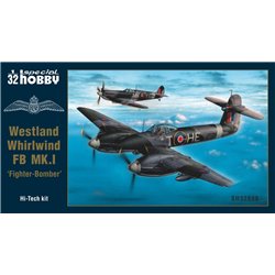 Westland Whirlwind FB MK.I ‘Fighter-Bomber’ Hi-tech kit 1/32