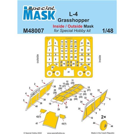 L-4 Grasshopper Inside/Outside MASK