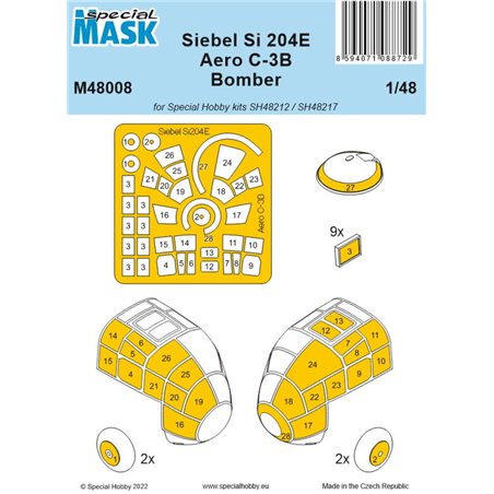 Siebel Si 204E/Aero C-3B Bomber MASK