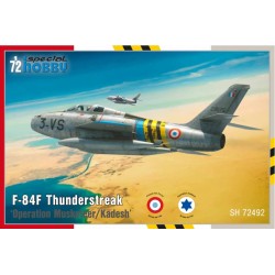 Maqueta de avion Special Hobby 1/72 F-84F Thunderstreak Operation Musketeer/Kadesh