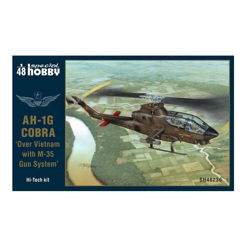 Special Hobby  AH-1G Cobra Over Vietnam with M-35 Gun System Hi-Tech K