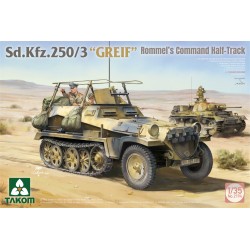 Takom 1/35 Sd.Kfz. 250/3 GREIF Rommel's Command Half-Track