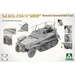 Sd.Kfz. 250/3 Greif Rommel Command Half-Track - Maqueta Takom 1/35