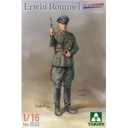 Figura de Erwin Rommel a escala 1/16 Edición Limitada de Takom