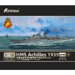 Flyhawk 1/700 HMS Achilles 1939 Light Cruiser - Deluxe Edition