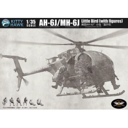 Kitty Hawk 1/35 AH-6J/MH-6J Little Bird Nightstalkers with figures