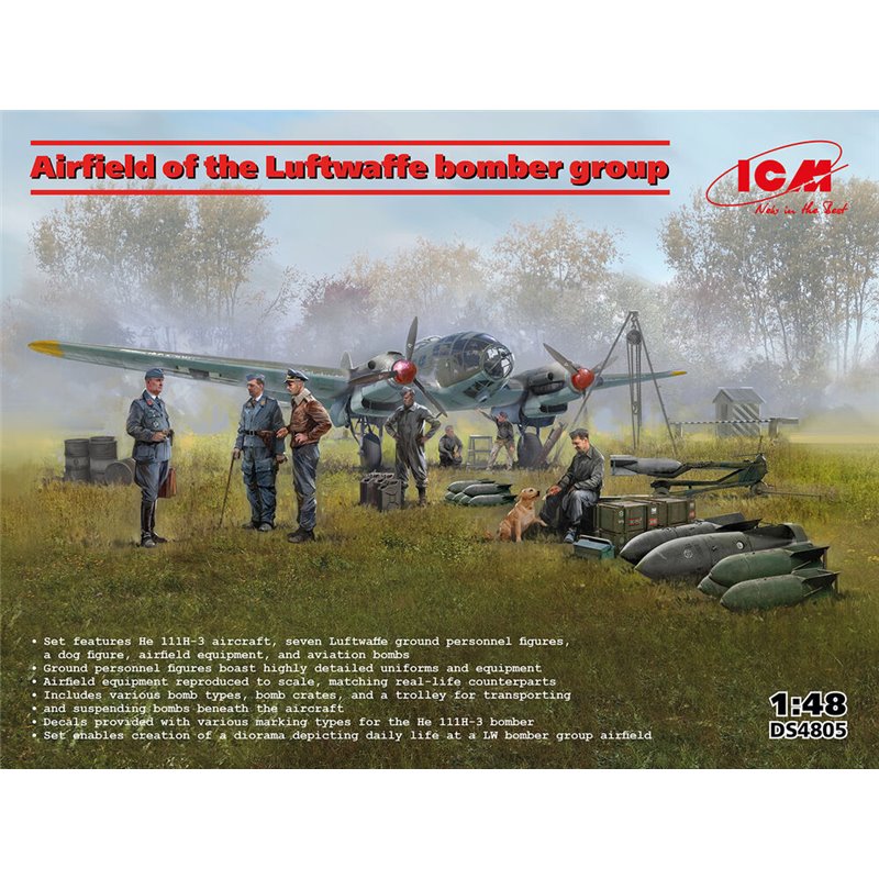 Airfield of the Luftwaffe bomber group