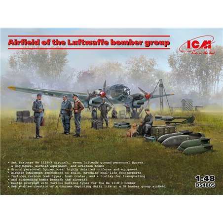 Airfield of the Luftwaffe bomber group