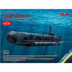 U-Boat Type Molch, WWII German Midget Submarine (100% new molds)