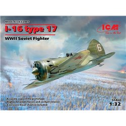 I-16 type 17, WWII Soviet Fighter